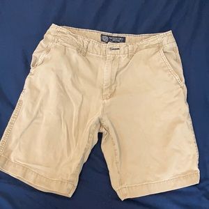 Tan American Eagle classic shorts. Size 30